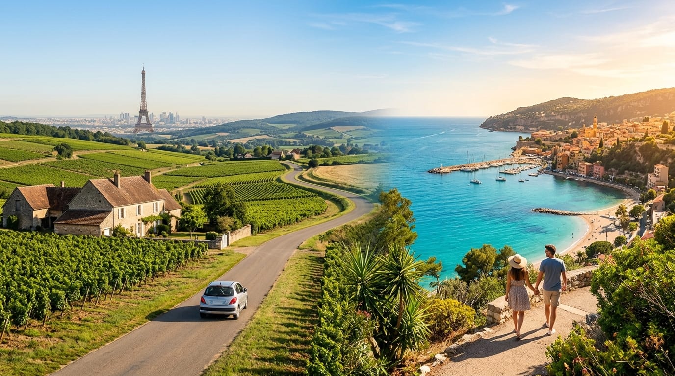 France 3 Week Itinerary: Paris to the Riviera (Day by Day) — hero image