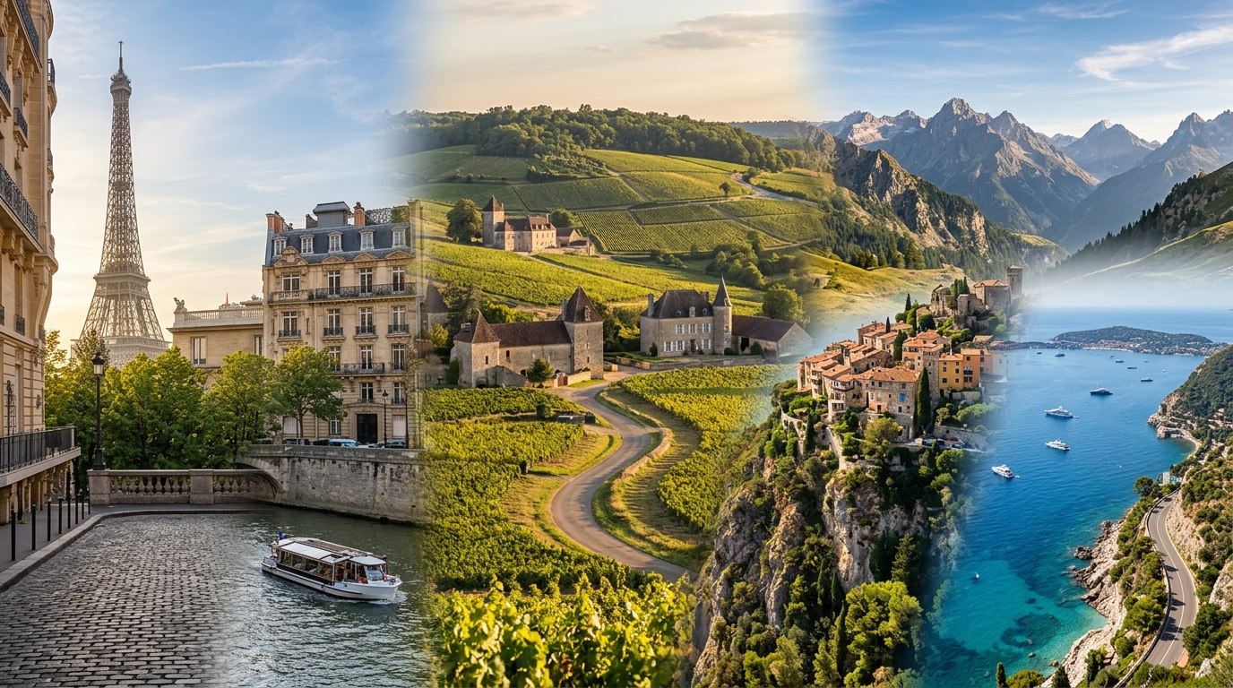 France 3 Week Itinerary: Paris to the Riviera (Day by Day) — hero image