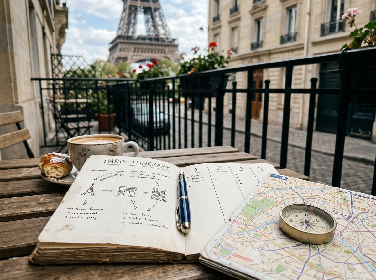 France 3 Week Itinerary: Paris to the Riviera (Day by Day) — visual guide